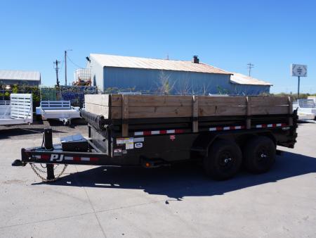 Used 2022 PJ Trailers DL 83 x14ft Dump Trailer