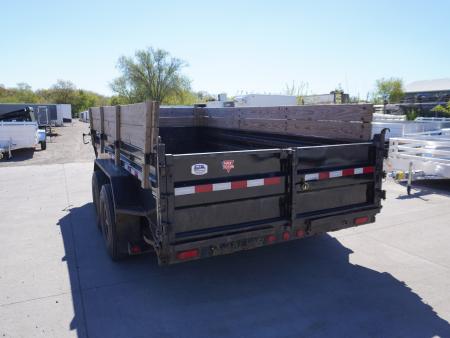 Used 2022 PJ Trailers DL 83"x14ft Dump Trailer