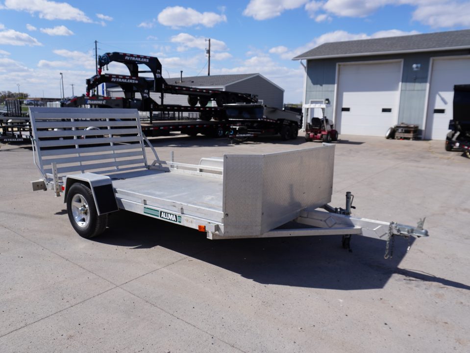 Used 2006 Aluma 81"x12ft Utility Trailer