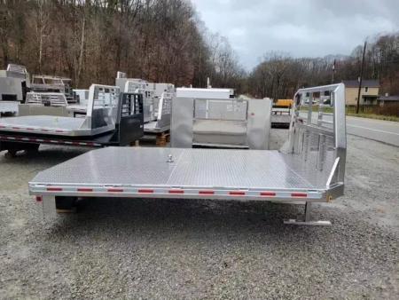 New Zimmerman Flatbed 84" CA DRW Chassis 97x136 with B&W Turnover Ball 6000XL