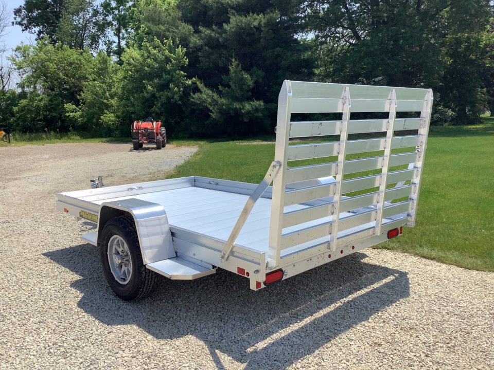 New 2026 Aluma 7210H-S-TG Utility Trailer