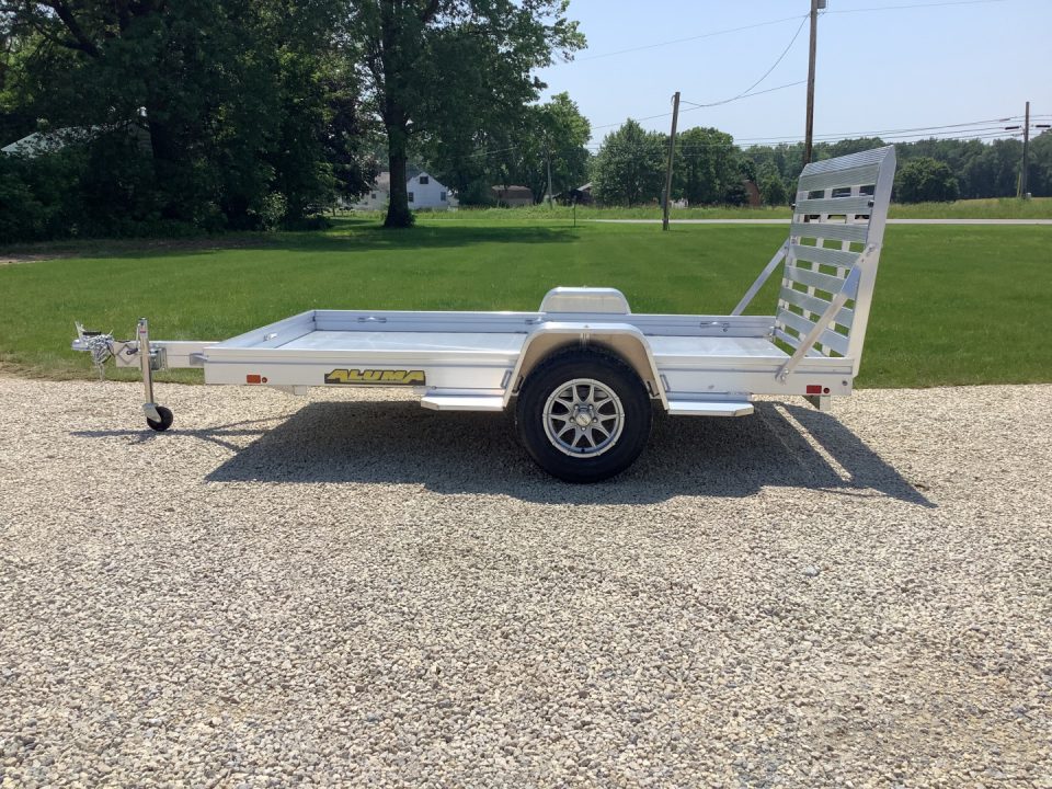 New 2026 Aluma 7210H-S-TG Utility Trailer