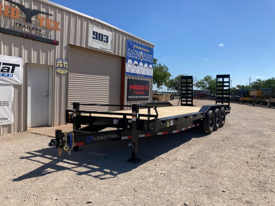 New 2026 Load Trail CH 102" x 24' Triple Axle Equipment Trailer