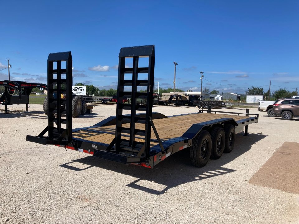 New 2026 Load Trail CH 102" x 24' Triple Axle Equipment Trailer