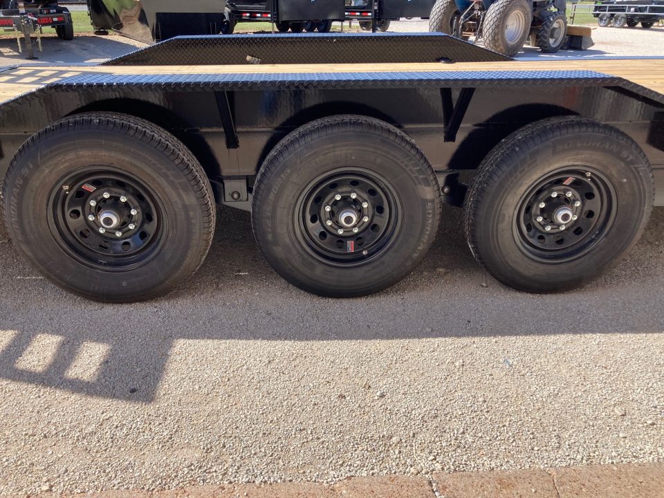 New 2026 Load Trail CH 102" x 24' Triple Axle Equipment Trailer