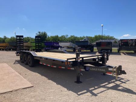 New 2026 Load Trail CH 102" x 24' Triple Axle Equipment Trailer