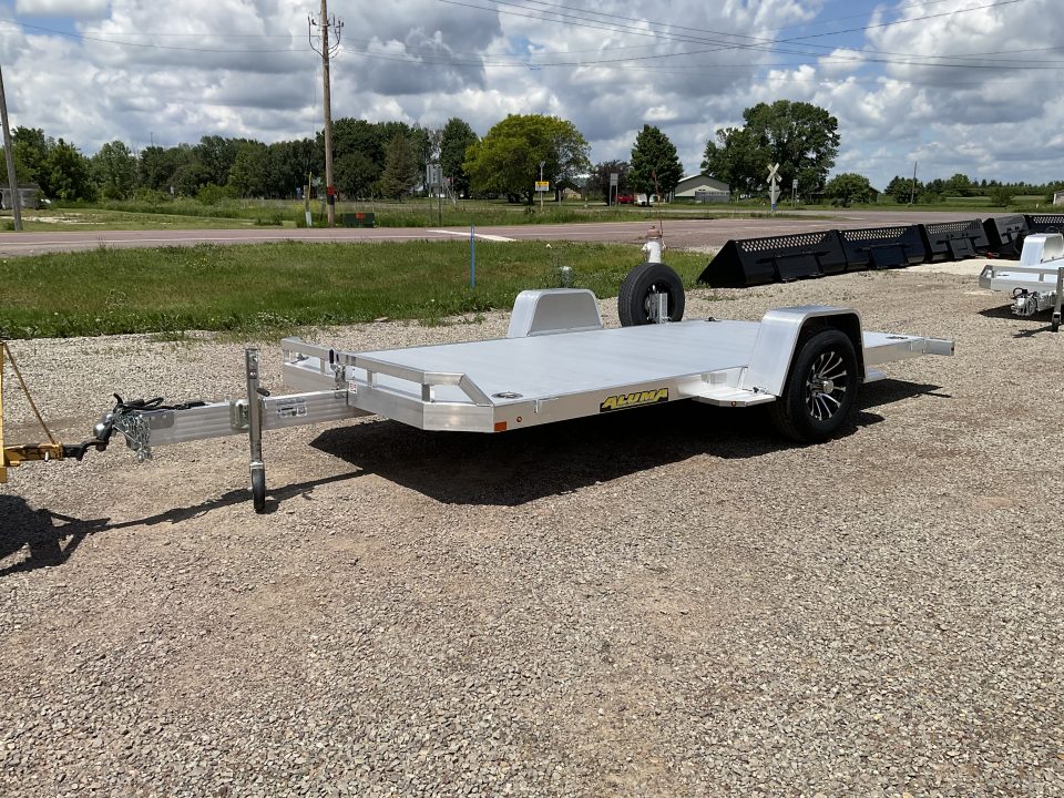 New 2027 Aluma 8214H-TILT Utility Trailer