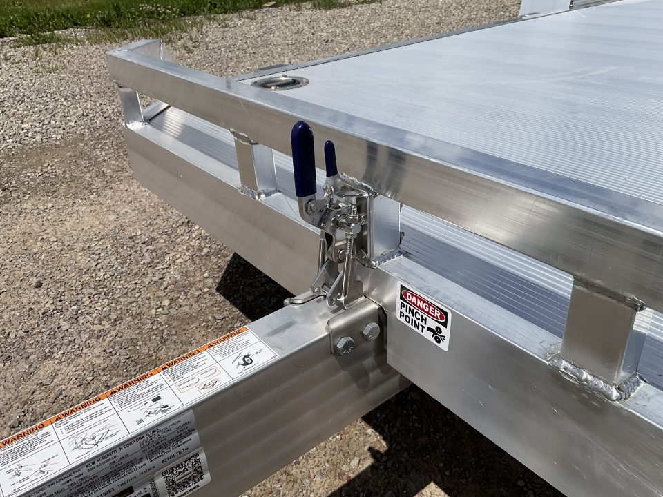 New 2027 Aluma 8214H-TILT Utility Trailer