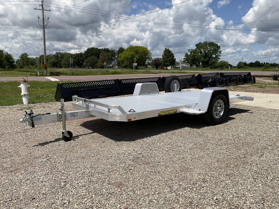 New 2027 Aluma 8214H-TILT Utility Trailer