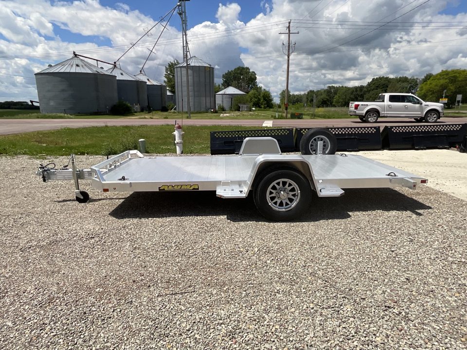New 2027 Aluma 8214H-TILT Utility Trailer