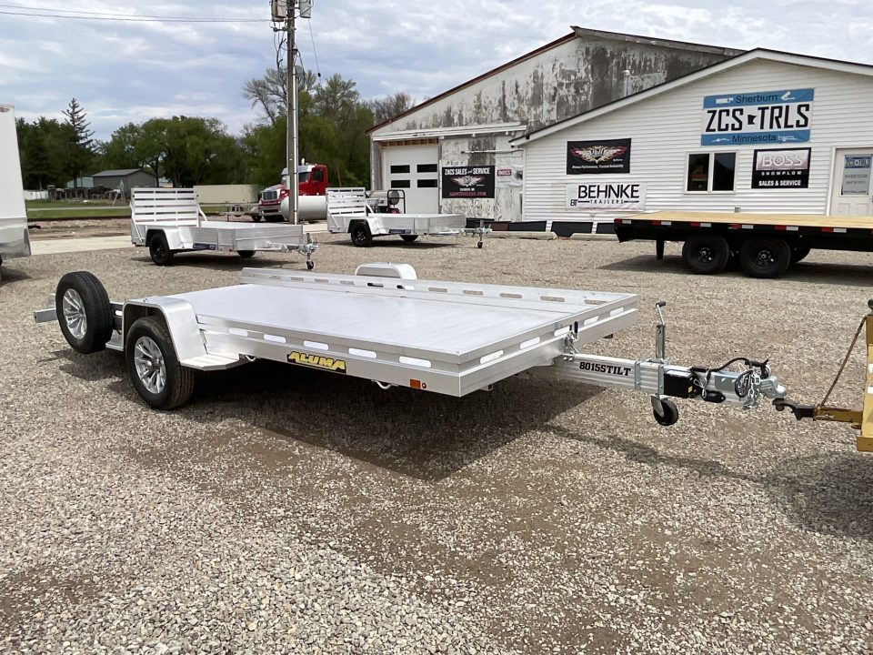 New 2027 Aluma 8015-TILT Utility Trailer