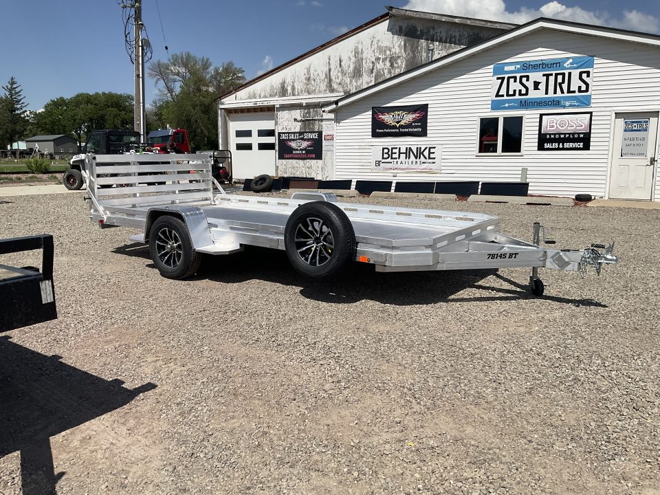 New 2027 Aluma 7814S-BT Utility Trailer
