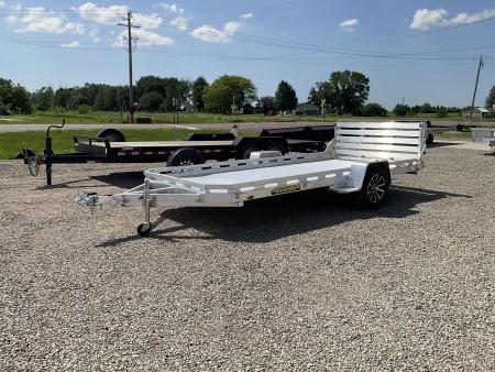New 2027 Aluma 7814S-BT Utility Trailer
