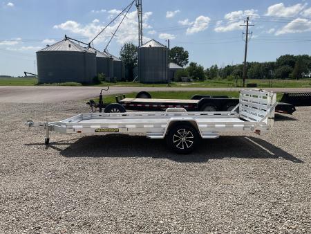 New 2027 Aluma 7814S-BT Utility Trailer