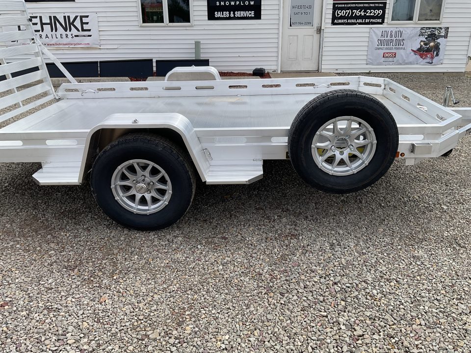 New 2027 Aluma 7712H-STG Utility Trailer