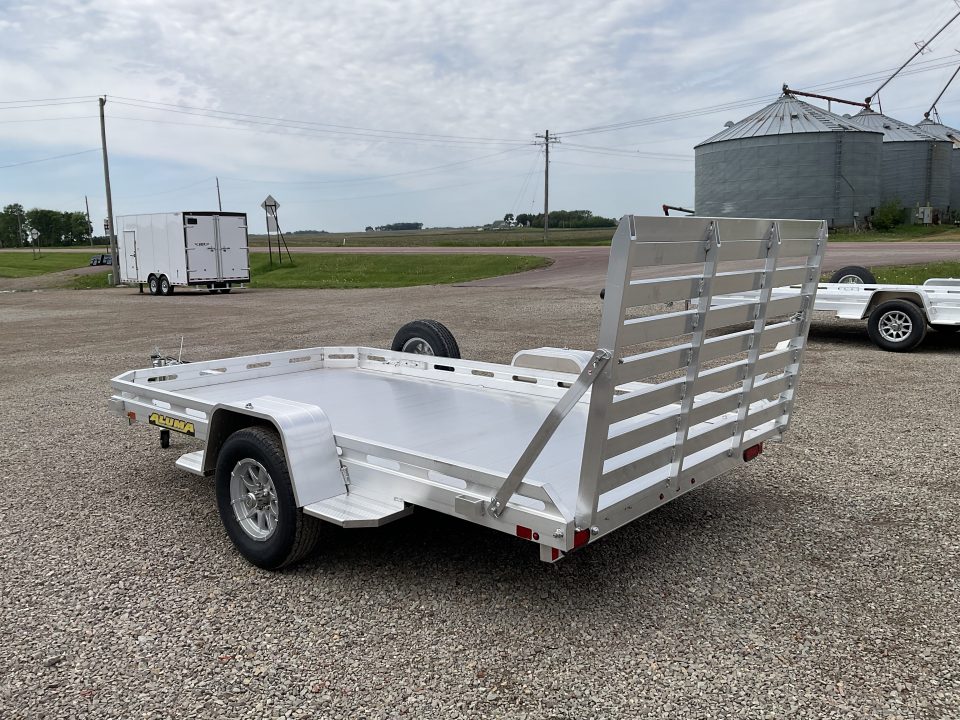 New 2027 Aluma 7712H-STG Utility Trailer