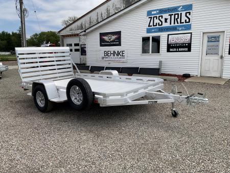 New 2027 Aluma 7712H-STG Utility Trailer