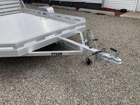 New 2027 Aluma 7712H-STG Utility Trailer