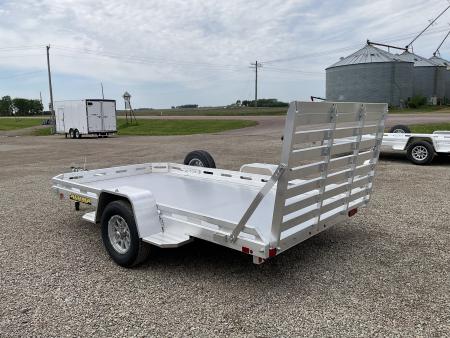 New 2027 Aluma 7712H-STG Utility Trailer