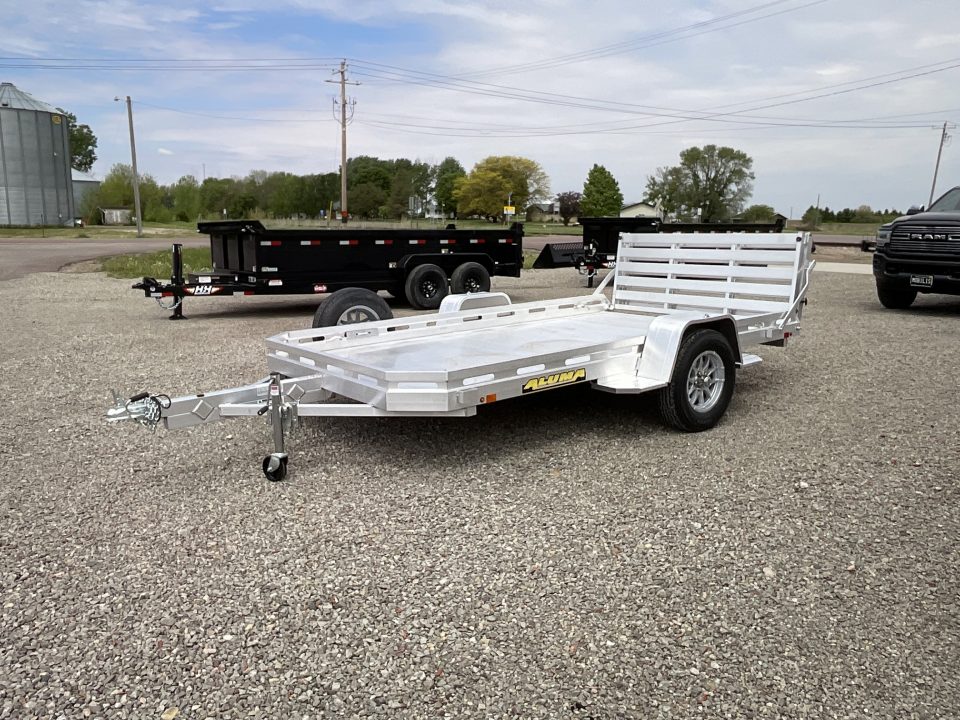 New 2027 Aluma 7712H-BT Utility Trailer