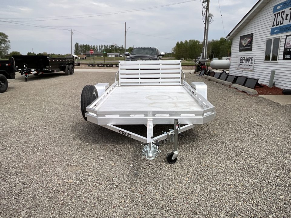 New 2027 Aluma 7712H-BT Utility Trailer