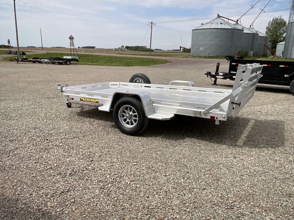 New 2027 Aluma 7712H-BT Utility Trailer