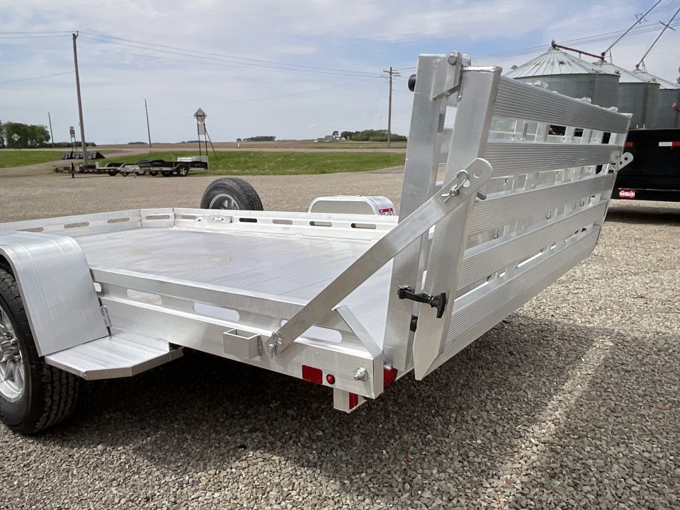 New 2027 Aluma 7712H-BT Utility Trailer