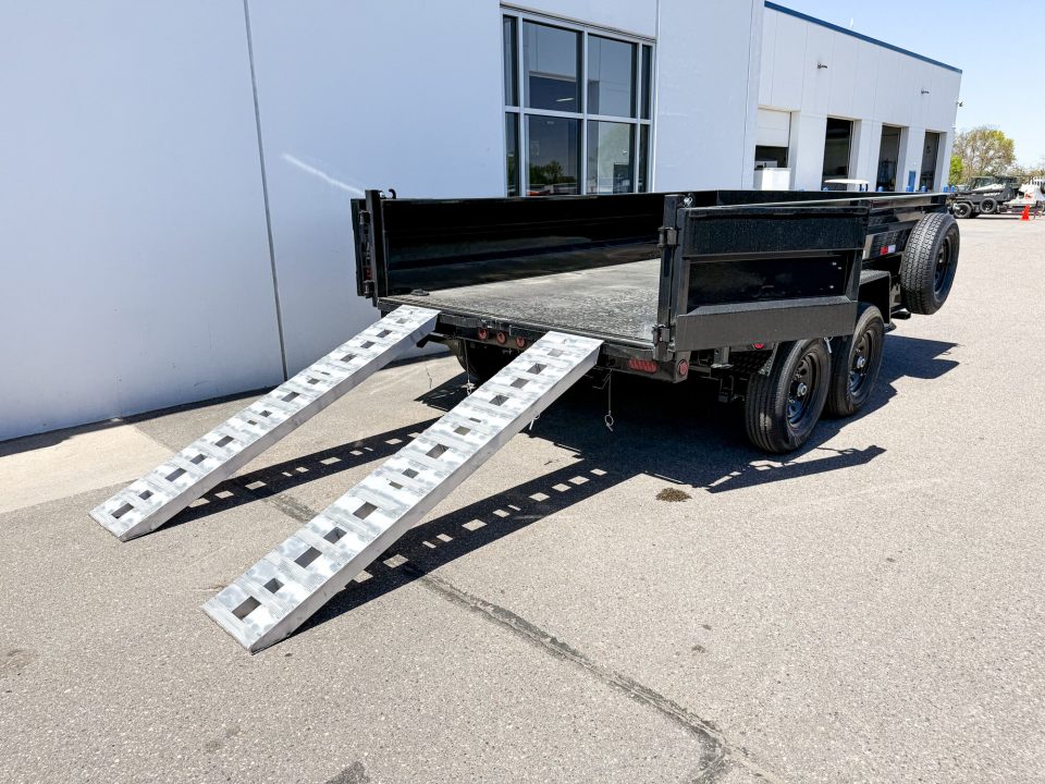 New DTB 83X14 14.9K DUMP TRAILER-BLACK