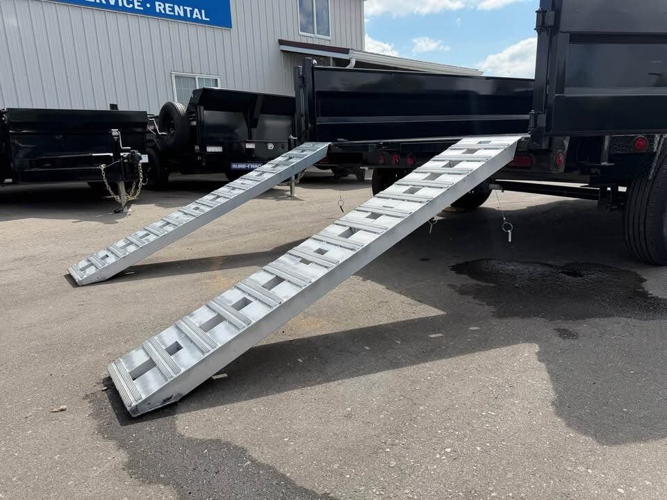 New DTB 83X14 14.9K DUMP TRAILER-BLACK