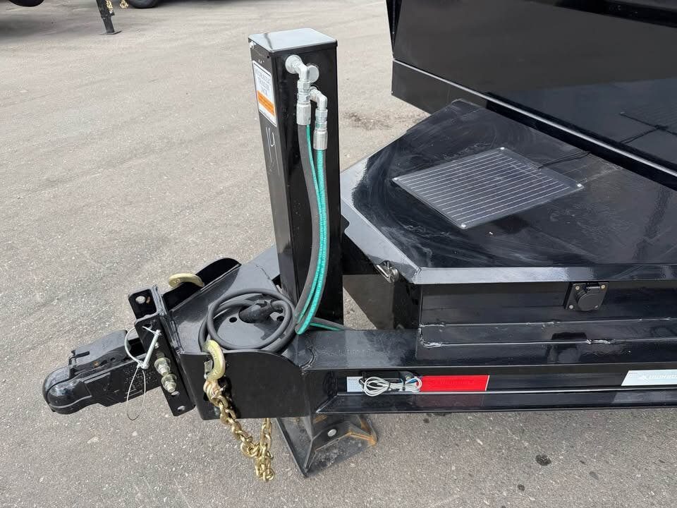 New DTB 83X14 14.9K DUMP TRAILER-BLACK