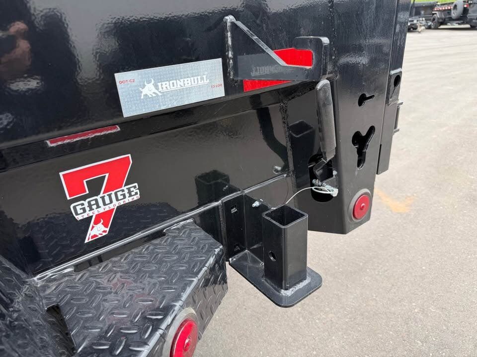 New DTB 83X14 14.9K DUMP TRAILER-BLACK