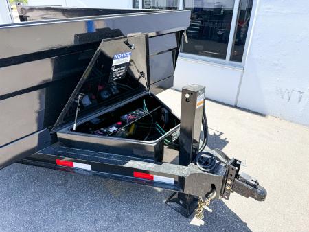 New DTB 83X14 14.9K DUMP TRAILER-BLACK