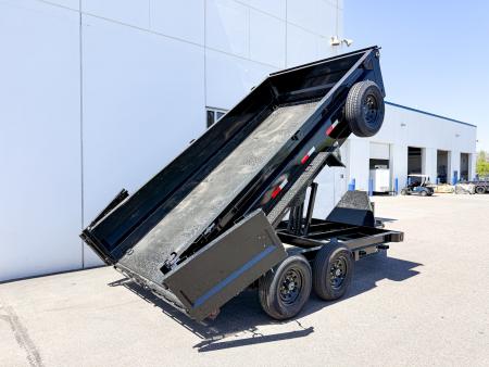 New DTB 83X14 14.9K DUMP TRAILER-BLACK