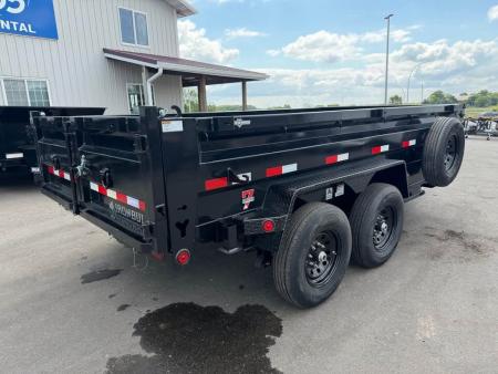 New DTB 83X14 14.9K DUMP TRAILER-BLACK
