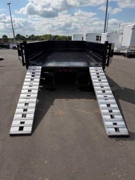 New DTB 83X14 14.9K DUMP TRAILER-BLACK