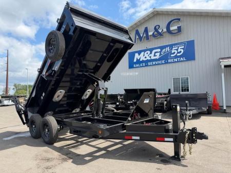 New DTB 83X14 14.9K DUMP TRAILER-BLACK