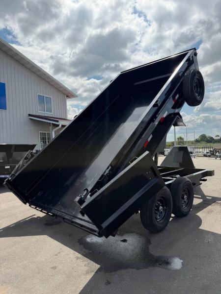 New DTB 83X14 14.9K DUMP TRAILER-BLACK