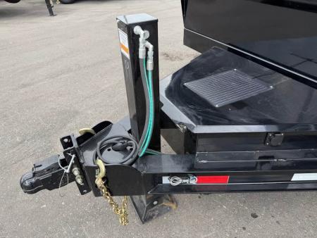 New DTB 83X14 14.9K DUMP TRAILER-BLACK