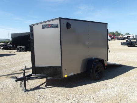 New 2027 Discovery Trailers 5x8 DTH58SA Cargo / Enclosed Trailer