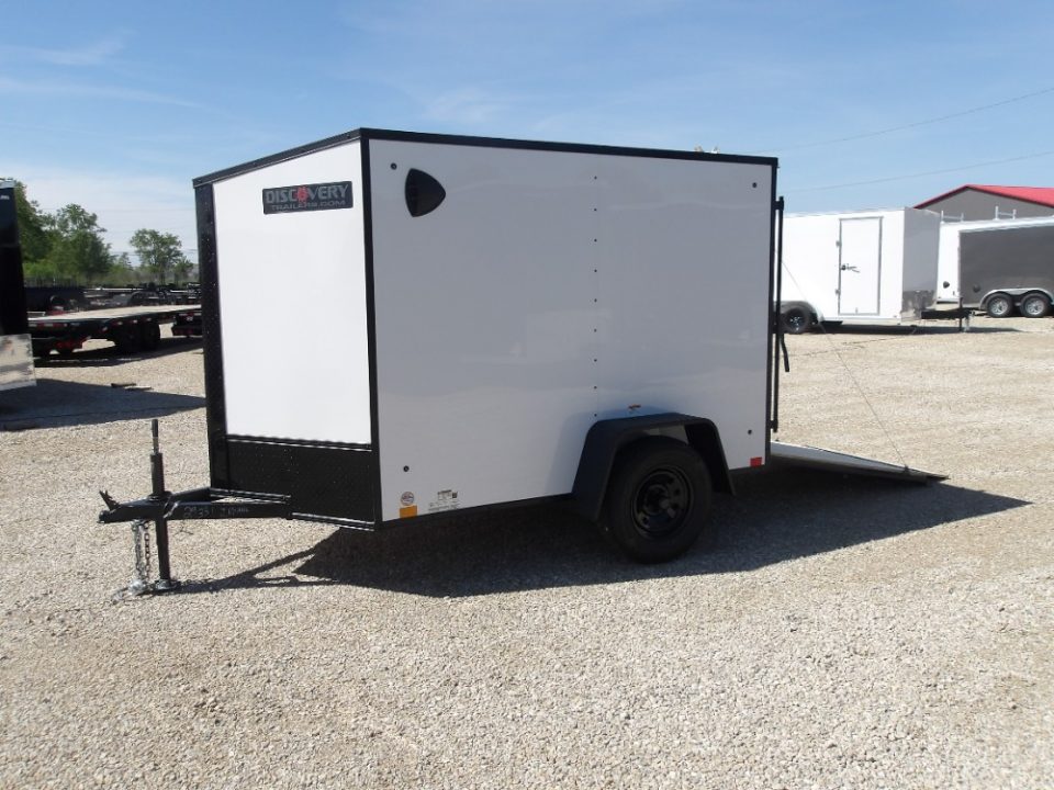New 2027 Discovery Trailers 5x8 DTH58SA Cargo / Enclosed Trailer
