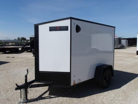 New 2027 Discovery Trailers 5x8 DTH58SA Cargo / Enclosed Trailer