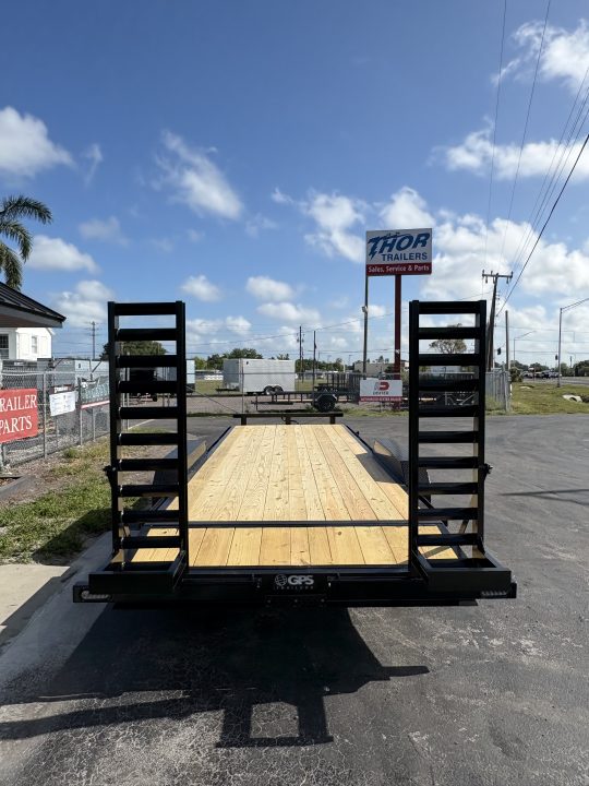 7×22 Equipment Flatbed Trailer photo 3