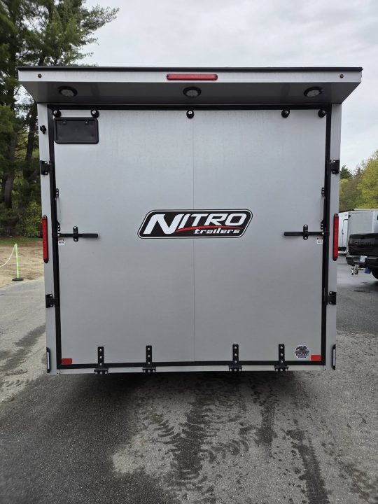 New 2026 Nitro 8.5x24 9990lb gvwr aluminum enclosed car trailer with extra height Car / Racing Trailer