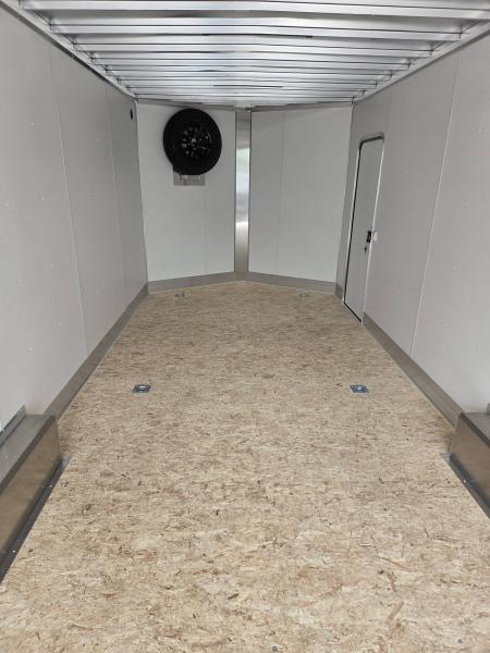 New 2026 Nitro 8.5x24 9990lb gvwr aluminum enclosed car trailer with extra height Car / Racing Trailer