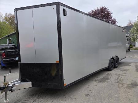 New 2026 Nitro 8.5x24 9990lb gvwr aluminum enclosed car trailer with extra height Car / Racing Trailer