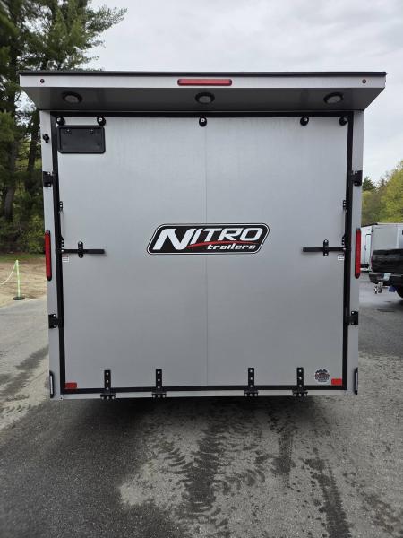 New 2026 Nitro 8.5x24 9990lb gvwr aluminum enclosed car trailer with extra height Car / Racing Trailer