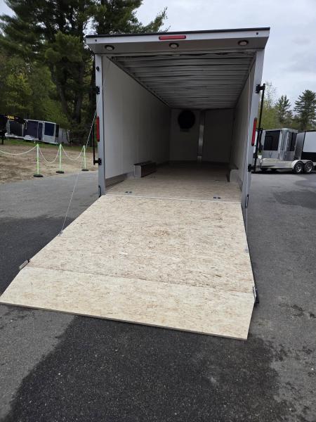New 2026 Nitro 8.5x24 9990lb gvwr aluminum enclosed car trailer with extra height Car / Racing Trailer