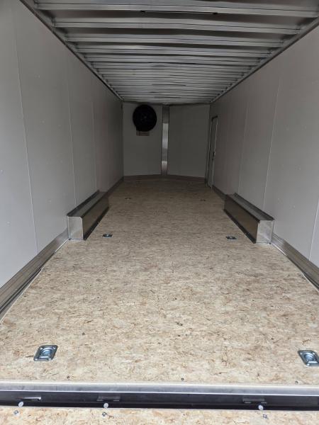 New 2026 Nitro 8.5x24 9990lb gvwr aluminum enclosed car trailer with extra height Car / Racing Trailer