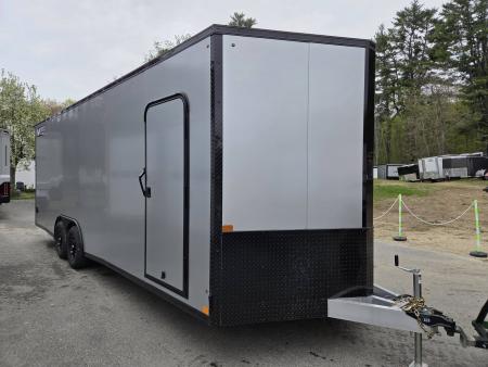 New 2026 Nitro 8.5x24 9990lb gvwr aluminum enclosed car trailer with extra height Car / Racing Trailer