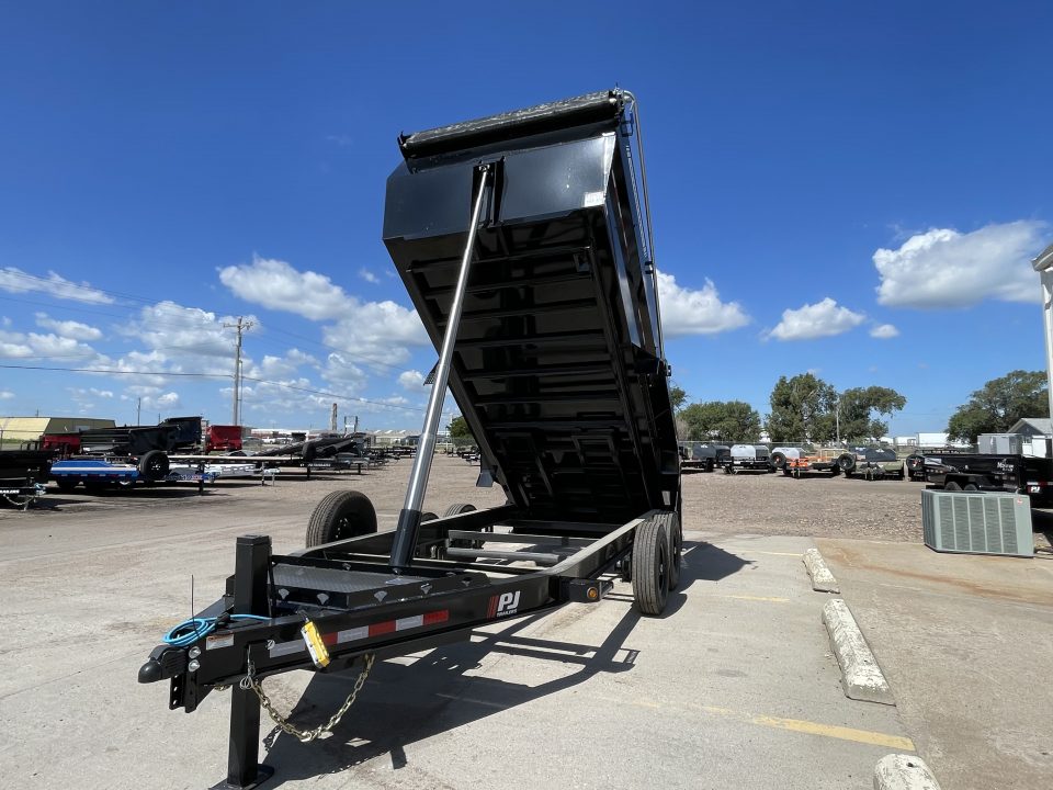 New 2026 PJ Trailers 16' X 83" X 48" Hydraulic Jack Dump Trailer